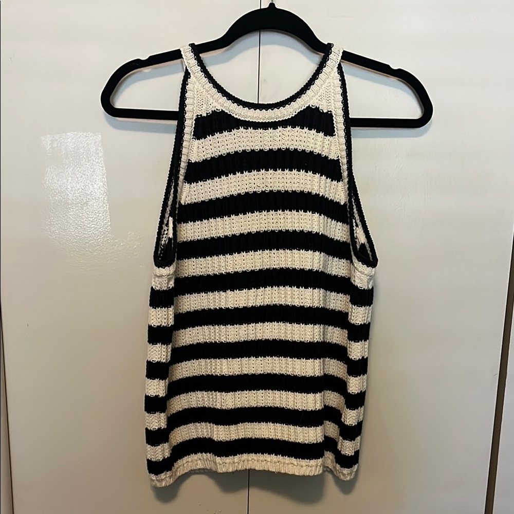 Stripe sweater top